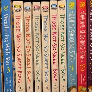 those not so sweet boys manga, 1-6